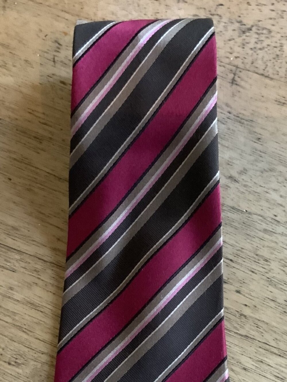 Adolfo Dominguez Silk Tie. 56 Inches